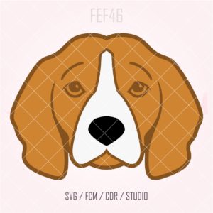 (FEF46) Заготовка для тиснения Собака (1)