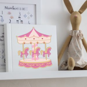 (FEF61) Заготовка карусель с лошадками